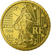 France, 10 Euro Cent, 2004, BE, MS(65-70), Brass, KM:1285