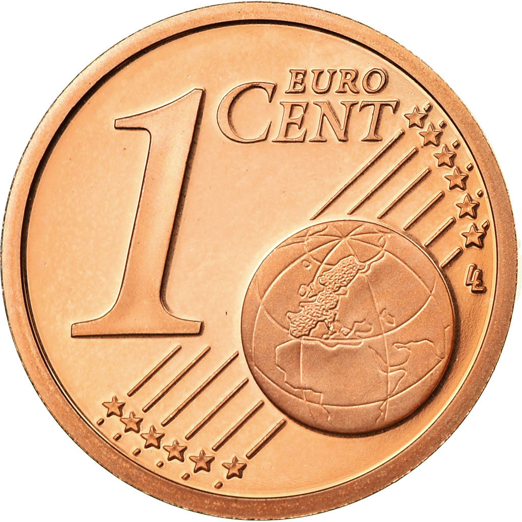 Francia, Euro Cent, 2005, BE, FDC, Cobre chapado en acero, KM:1282
