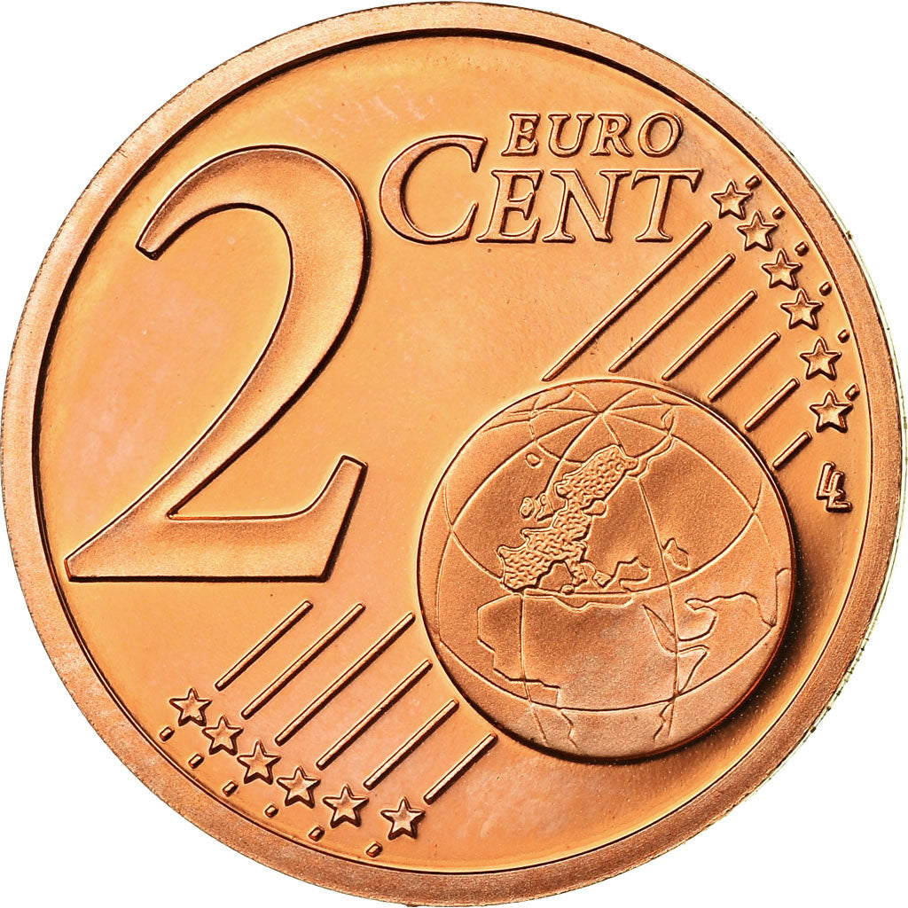 Francia, 2 Euro Cent, 2005, BE, FDC, Cobre chapado en acero, KM:1283