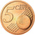 Francia, 5 Euro Cent, 2005, BE, FDC, Cobre chapado en acero, KM:1284