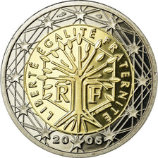 France, 2 Euro, 2005, BE, MS(65-70), Bi-Metallic, KM:1289