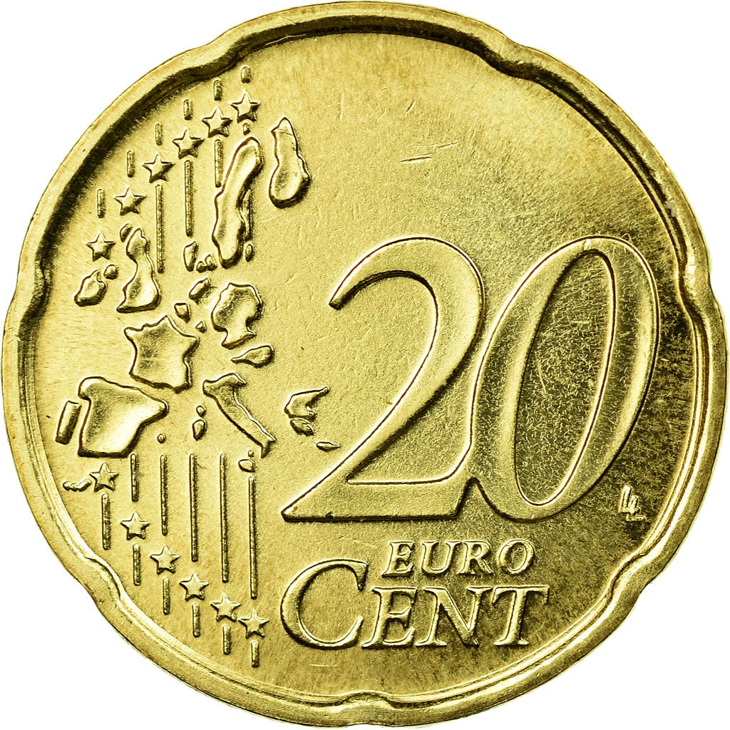 Vatikanstadt, 10 Euro Cent, 2007, BU, UNZ, Messing, KM:378