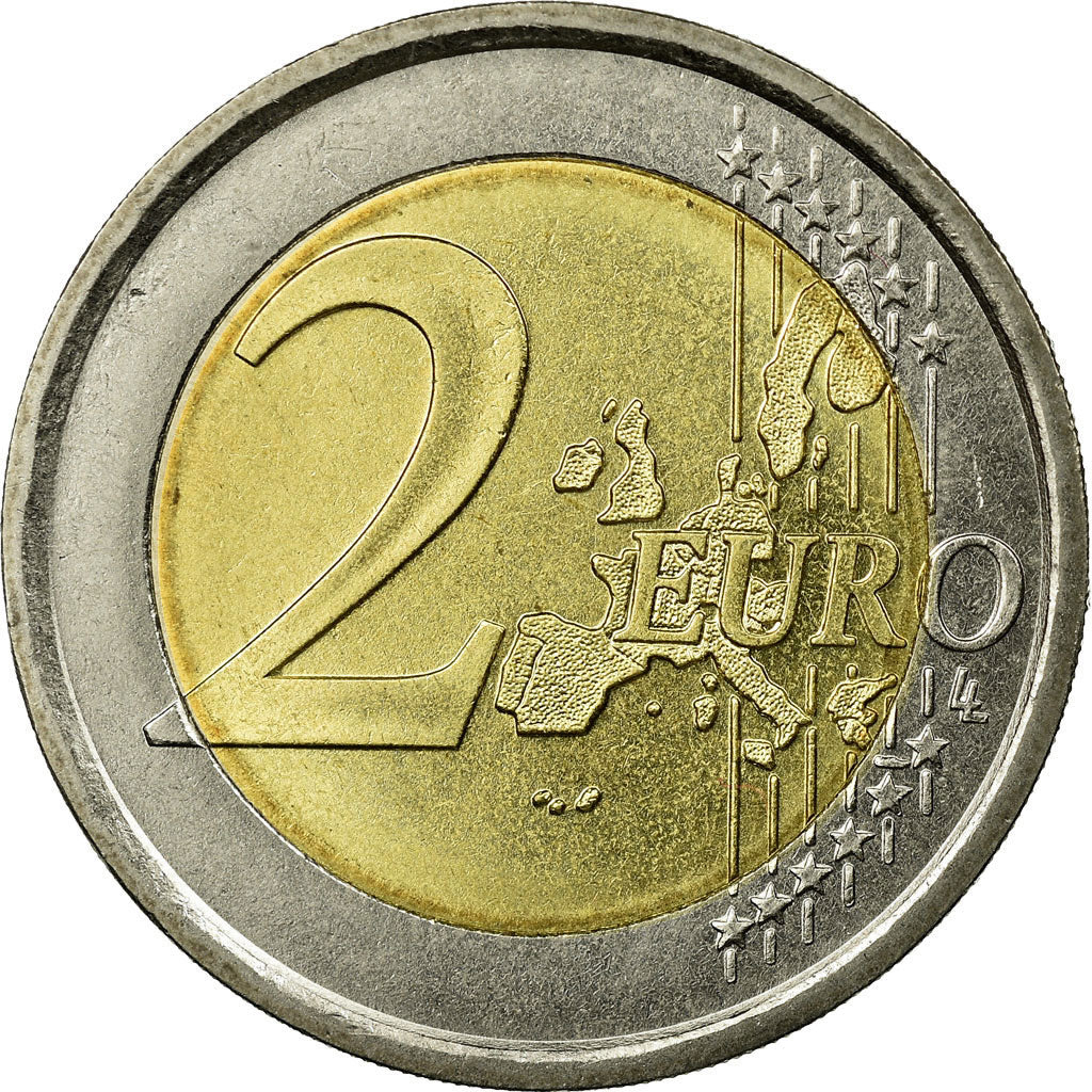 VATICAN CITY, 2 Euro, 2007, BU, MS(63), Bi-Metallic, KM:382
