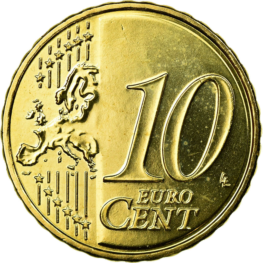 France, 10 Euro Cent, 2013, FDC, Laiton, KM:1410