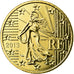 France, 50 Euro Cent, 2013, MS(65-70), Brass, KM:1412