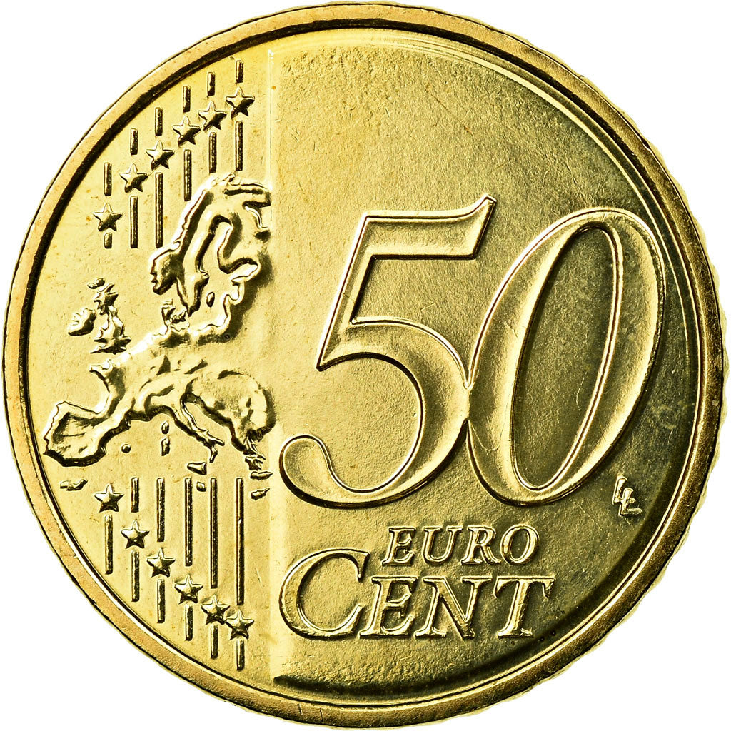 France, 50 Euro Cent, 2013, MS(65-70), Brass, KM:1412