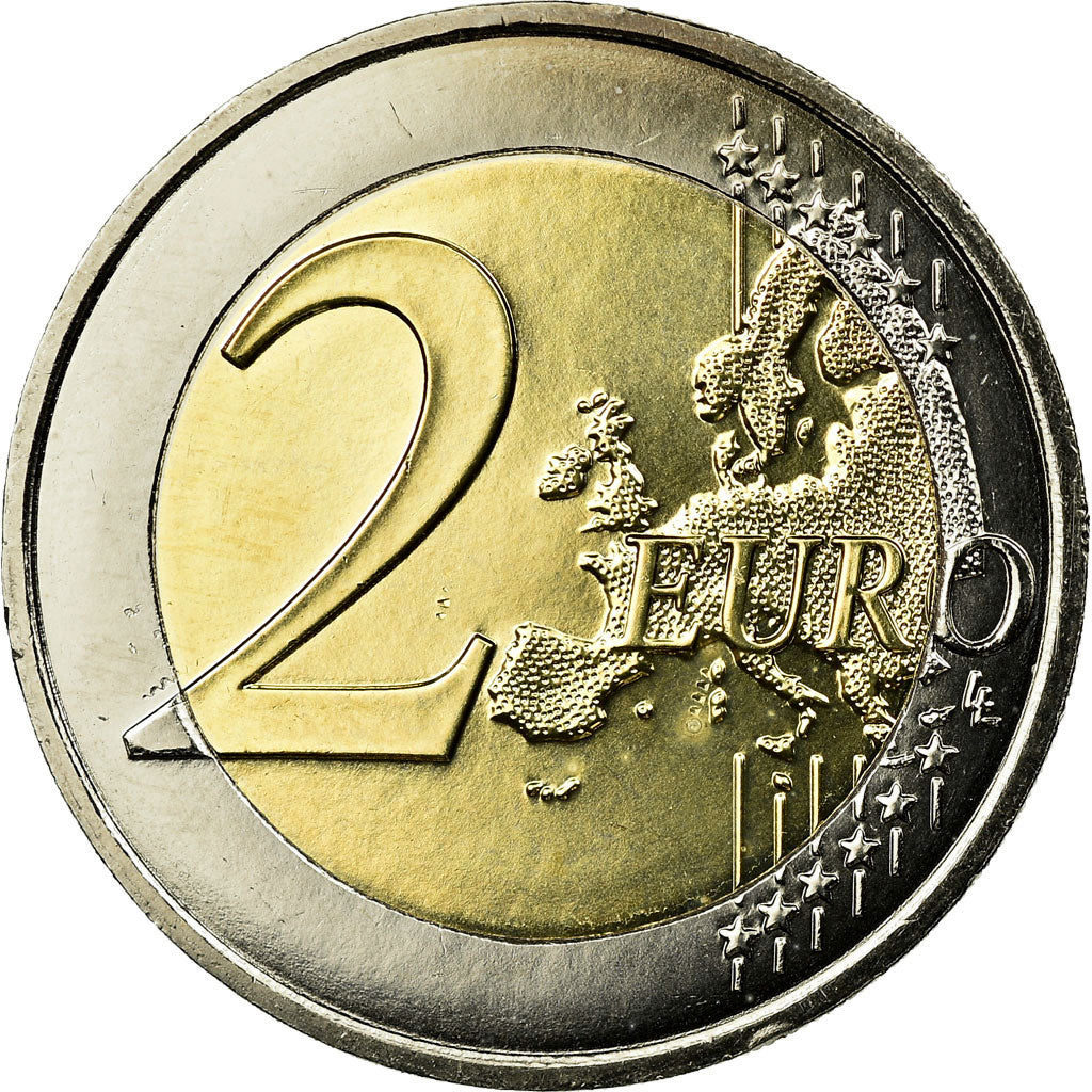 France, 2 Euro, 2013, MS(65-70), Bi-Metallic