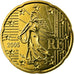 France, 20 Euro Cent, 2005, MS(65-70), Brass, KM:1286