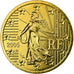 France, 50 Euro Cent, 2005, MS(65-70), Brass, KM:1287