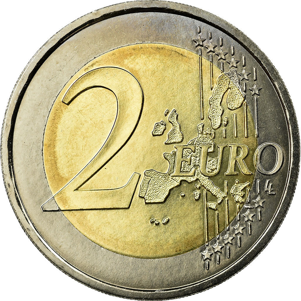 France, 2 Euro, 2005, MS(65-70), Bi-Metallic, KM:1289