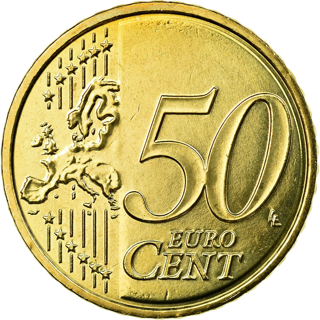 France, 50 Euro Cent, 2012, MS(65-70), Brass, KM:1412