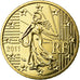 France, 50 Euro Cent, 2011, MS(65-70), Brass, KM:1412