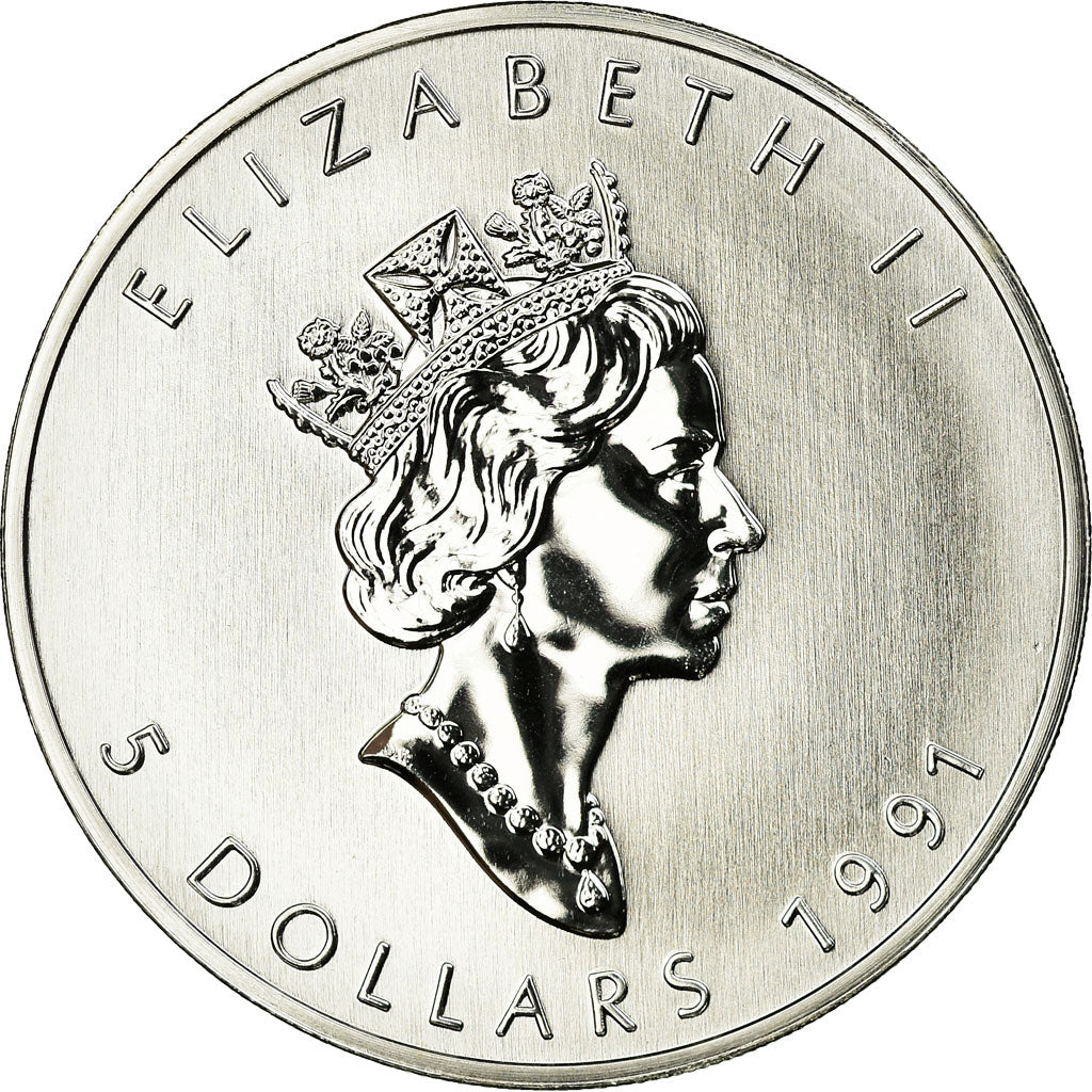 Coin, Canada, Elizabeth II, 5 Dollars, 1991, Royal Canadian Mint, Ottawa