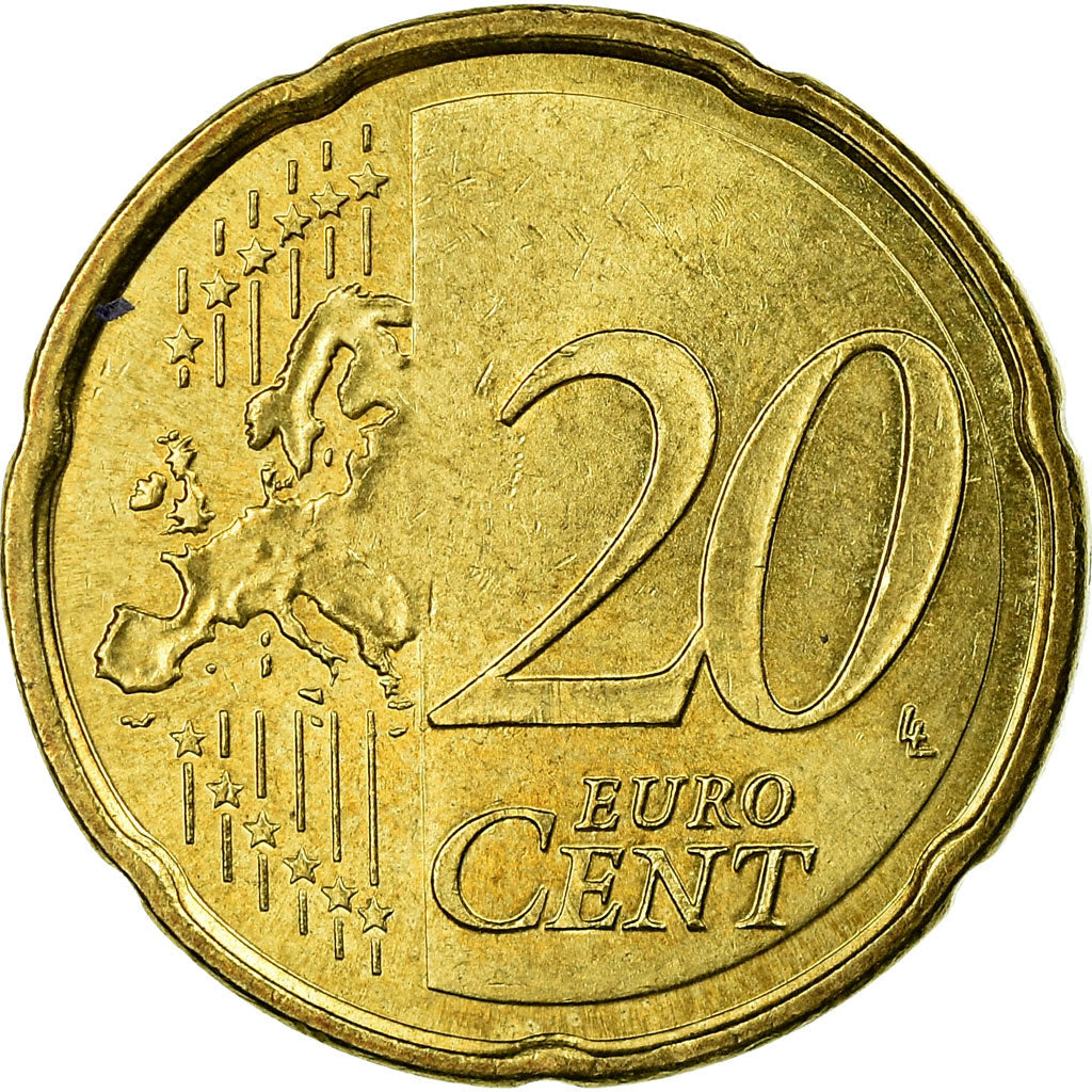 Andorra, 20 Euro Cent, 2014, AU(55-58), Brass, KM:527