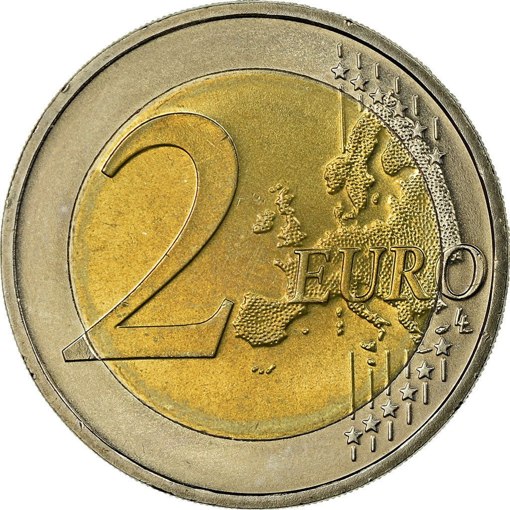 GERMANY - FEDERAL REPUBLIC, 2 Euro, Cathédrale d'Hambourg, 2008, MS(63)