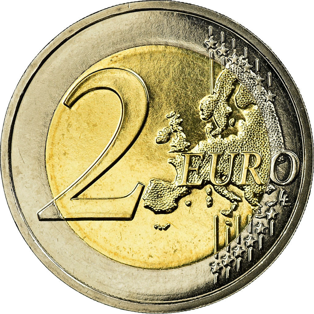Monaco, 2 Euro, Mariage Princier, 2011, MS(63), Bi-Metallic, KM:196