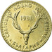 Coin, Bulgaria, 5 Leva, 1981, EF(40-45), Copper-nickel, KM:131