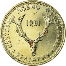 Coin, Bulgaria, 5 Leva, 1981, VF(30-35), Copper-nickel, KM:131