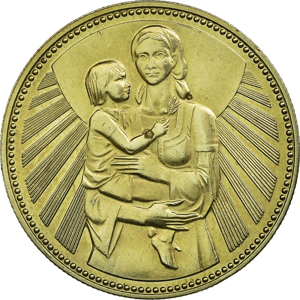 Moneta, Bulgaria, 2 Leva, 1981, Proof, SPL, Rame-nichel, KM:122