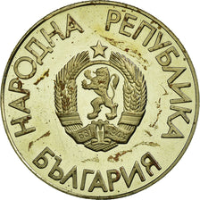 Coin, Bulgaria, 2 Leva, 1988, Proof, VF(30-35), Copper-nickel, KM:177