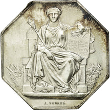 France, Token, Notary, AU(55-58), Silver, Lerouge:331