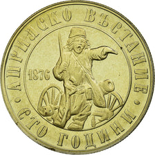 Coin, Bulgaria, 2 Leva, 1976, Proof, MS(63), Copper-nickel, KM:95.1