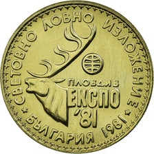 Coin, Bulgaria, Lev, 1981, MS(65-70), Copper-nickel, KM:118