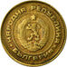 Coin, Bulgaria, 2 Stotinki, 1989, EF(40-45), Brass, KM:85