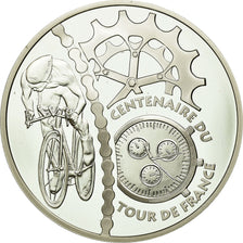 França, 1-1/2 Euro, Tour de France, 2003, BE, MS(65-70), Prata, KM:1325