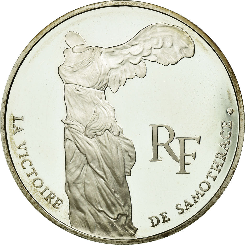 Monnaie, France, Victoire Samothrace, 100 Francs, 1993, BE, SUP, Argent