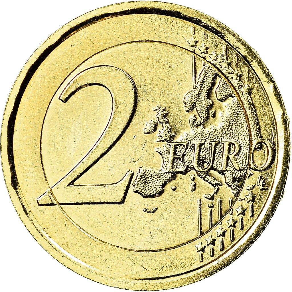 San Marino, 2 Euro, 2016, EF(40-45), Bi-Metallic