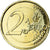 Spagna, 2 Euro, Grotte d'Altamira, 2015, gold-plated coin, BB, Bi-metallico