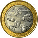 Coin, Chad, 4500 CFA Francs-3 Africa, 2015, Paris, MS(63), Bi-Metallic