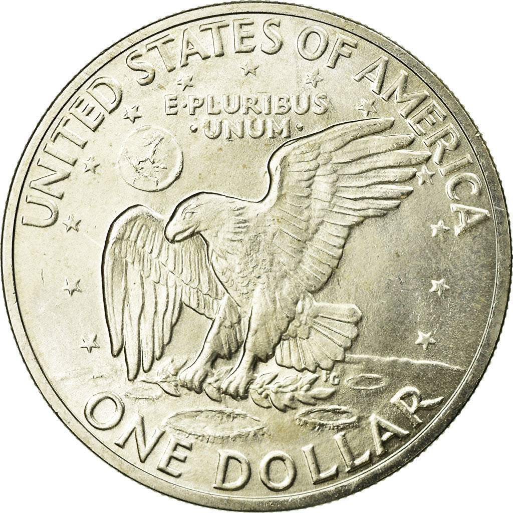 Coin, United States, Eisenhower Dollar, Dollar, 1971, U.S. Mint, San Francisco