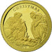 Coin, Palau, Christmas, Dollar, 2010, Proof, MS(65-70), Gold, KM:445