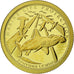 Coin, Palau, Requins-marteaux, Dollar, 2010, CIT, Proof, MS(65-70), Gold, KM:315