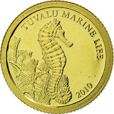 Coin, Tuvalu, Elizabeth II, Hippocampe, Dollar, 2010, CIT, Proof, MS(65-70)