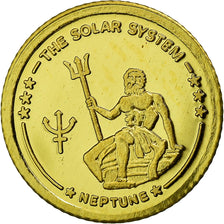 Coin, Fiji, Elizabeth II, Neptune, 10 Dollars, 2010, Proof, MS(65-70), Gold