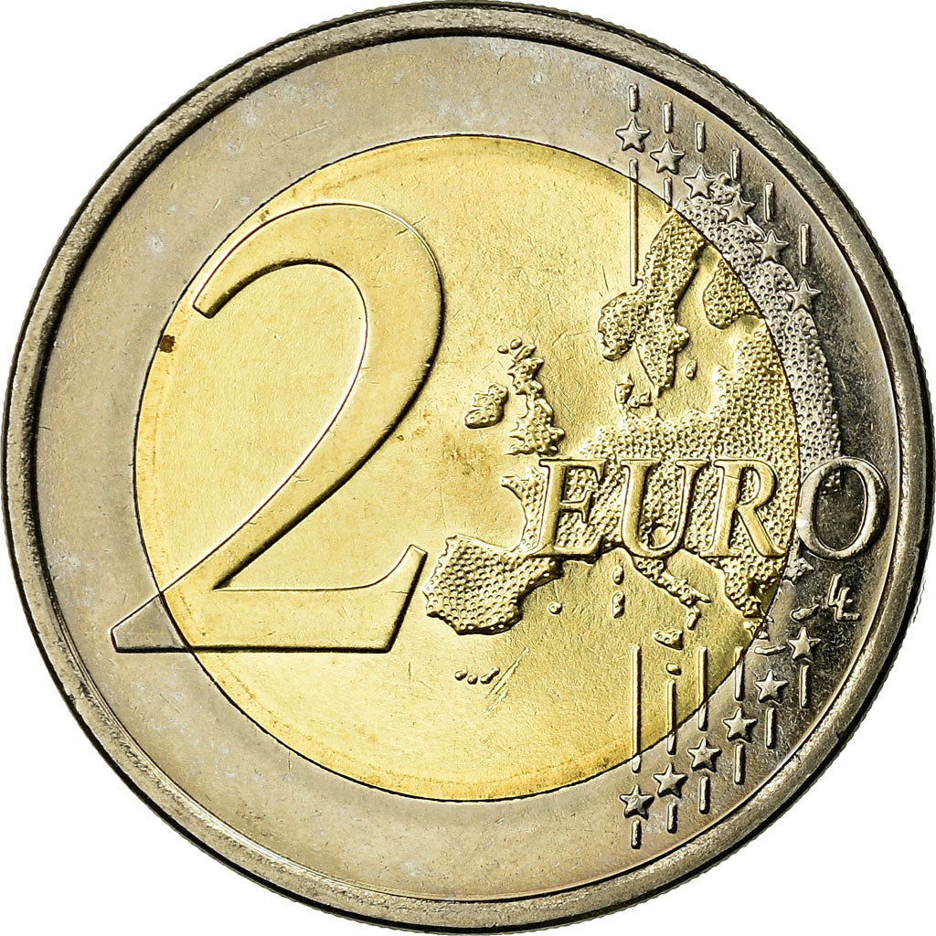 Finlândia, 2 Euro, emission de la monnaie, 2010, AU(55-58), Bimetálico, KM:154