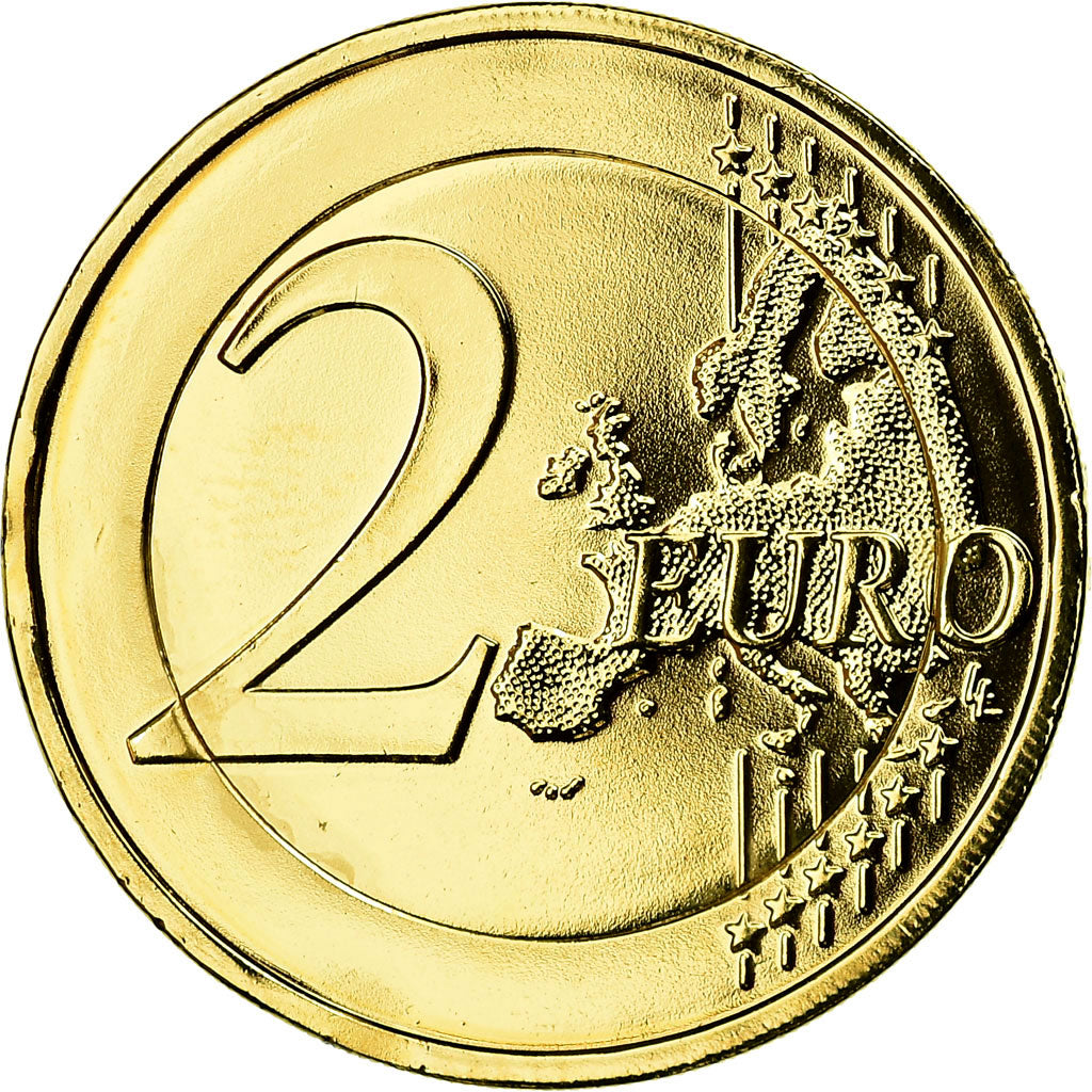 Bundesrepublik Deutschland, 2 Euro, Traité de l'Elysée, 2013, gold-plated