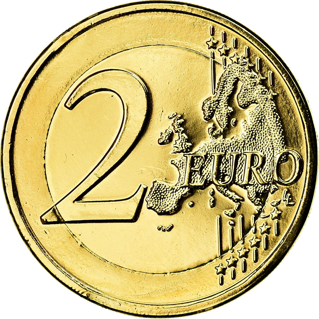 Netherlands, 2 Euro, Double Portrait, 2013, AU(55-58), Bi-Metallic, KM:272