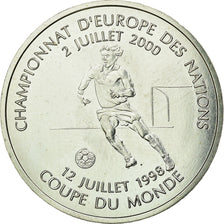 Moneta, Francia, Football - Double victoire, Franc, 2000, Paris, FDC, Argento