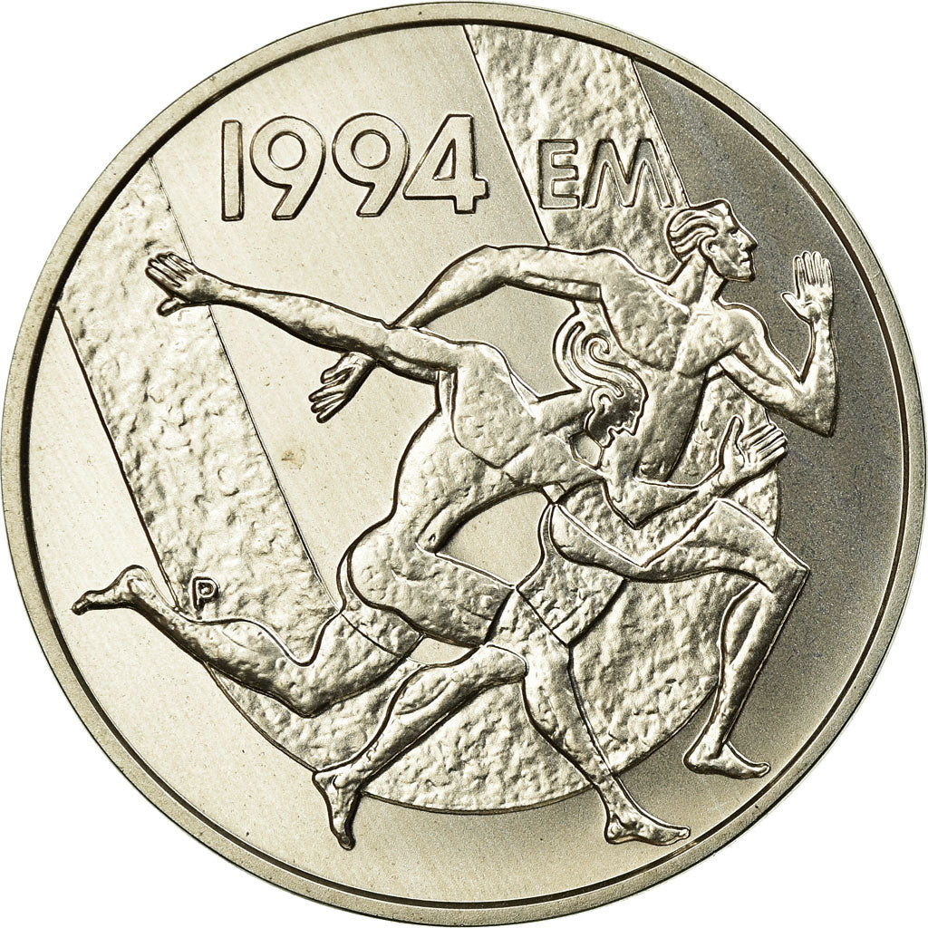 Coin, Finland, 100 Markkaa, 1994, Proof, MS(65-70), Silver, KM:78