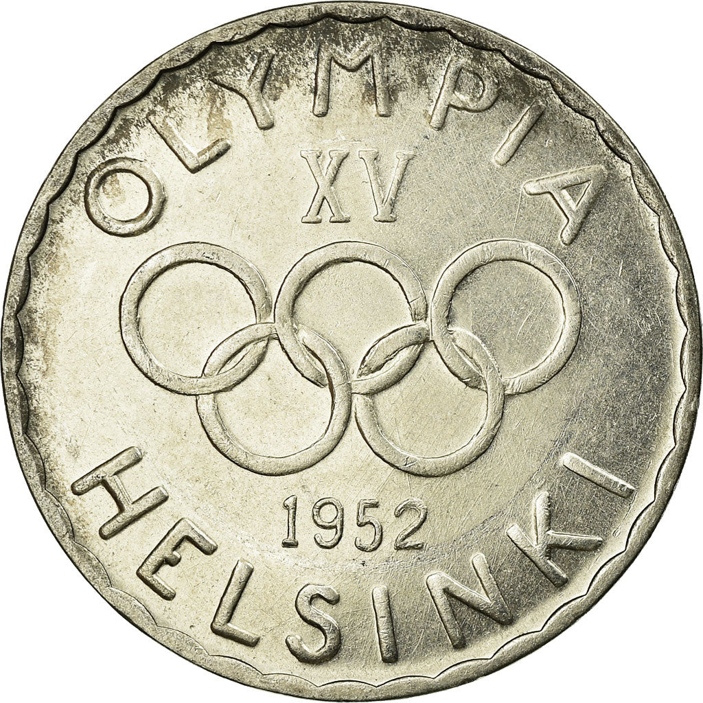 Coin, Finland, 500 Markkaa, 1952, MS(63), Silver, KM:35