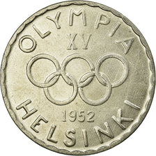 Coin, Finland, 500 Markkaa, 1952, EF(40-45), Silver, KM:35