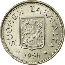 Coin, Finland, 100 Markkaa, 1956, MS(63), Silver, KM:41