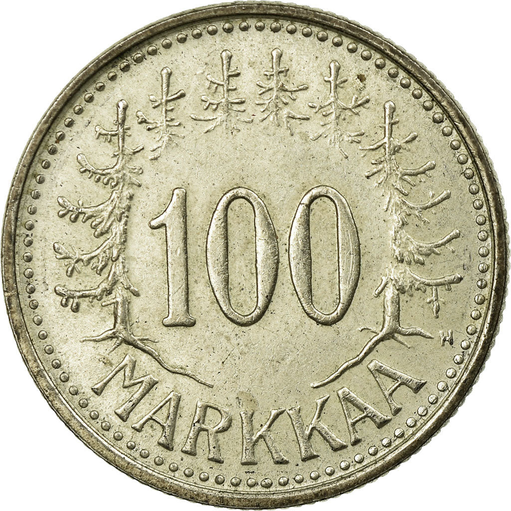 Coin, Finland, 100 Markkaa, 1956, EF(40-45), Silver, KM:41