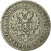 Coin, Finland, Alexander II, 2 Markkaa, 1865, EF(40-45), Silver, KM:7.1