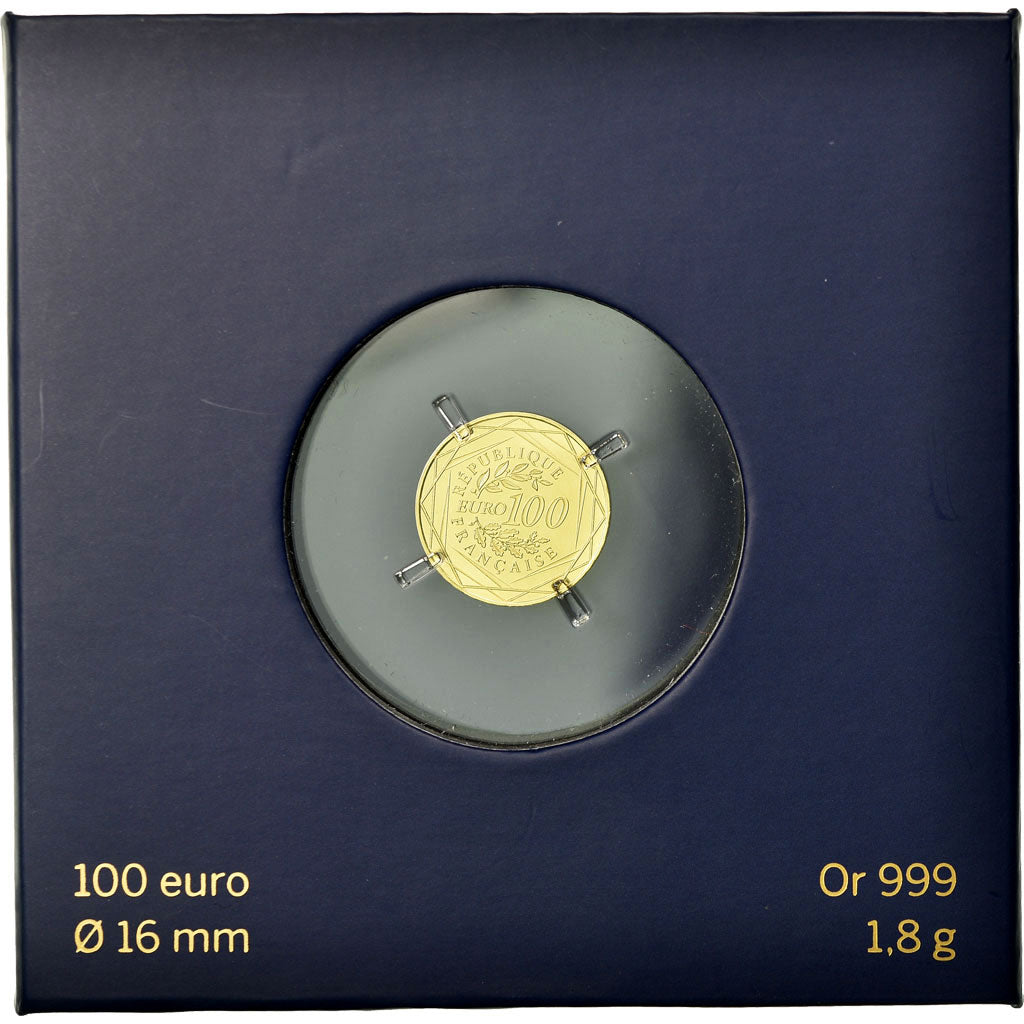 France, 100 Euro, Coq, 2015, BE, MS(65-70), Gold, Gadoury:EU729a