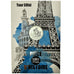 France, 10 Euro, Paris - La Tour Eiffel, 2019, FDC, Argent